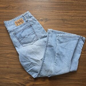 3 For 30 Mudd Light Blue Womens Capris Jeans